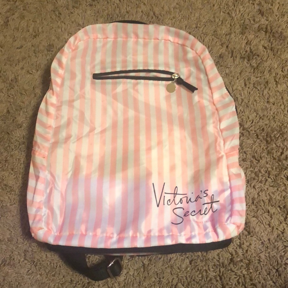 Victoria secret foldable backpack